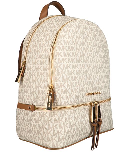 michael kors rucksack damen beige|Michael Kors backpack price.